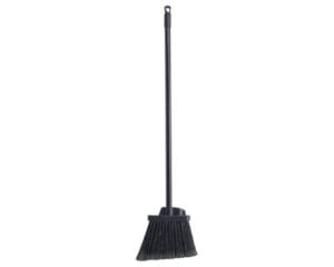 Lobby Broom with 30″L Handle, Flagged, Medium-Duty, Winco, BRF-6K-H
