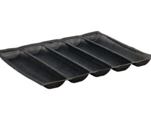 5-Roll Silicone Bread Form, 18″ x 13″, Winco, SBF-5K