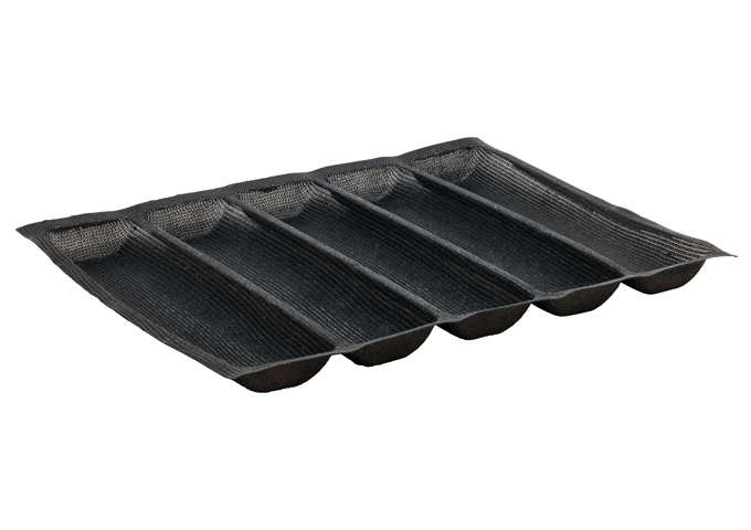 5-Roll Silicone Bread Form, 18″ x 13″, Winco, SBF-5K