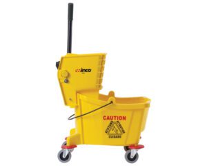 26 Quart Mop Bucket with Side-Press Wringer, Yellow